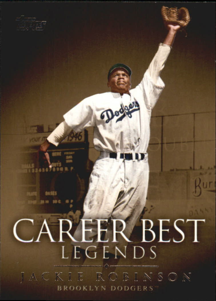 2009 Topps Legends of the Game Career Best #JR Jackie Robinson