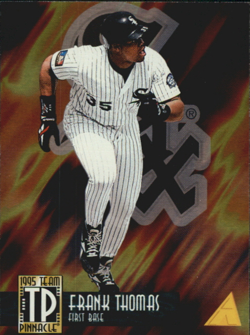 1995 Pinnacle Team Pinnacle Dufex Back #TP3 Frank Thomas/Jeff