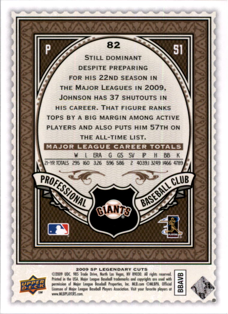 Randy Johnson cards (1990-2024) Mariners D-Backs Yankees Astros - You Choose - Picture 238 of 308