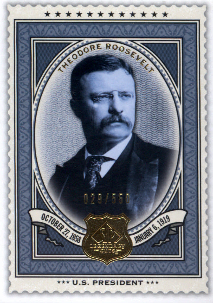 2009 SP Legendary Cuts #191 Theodore Roosevelt