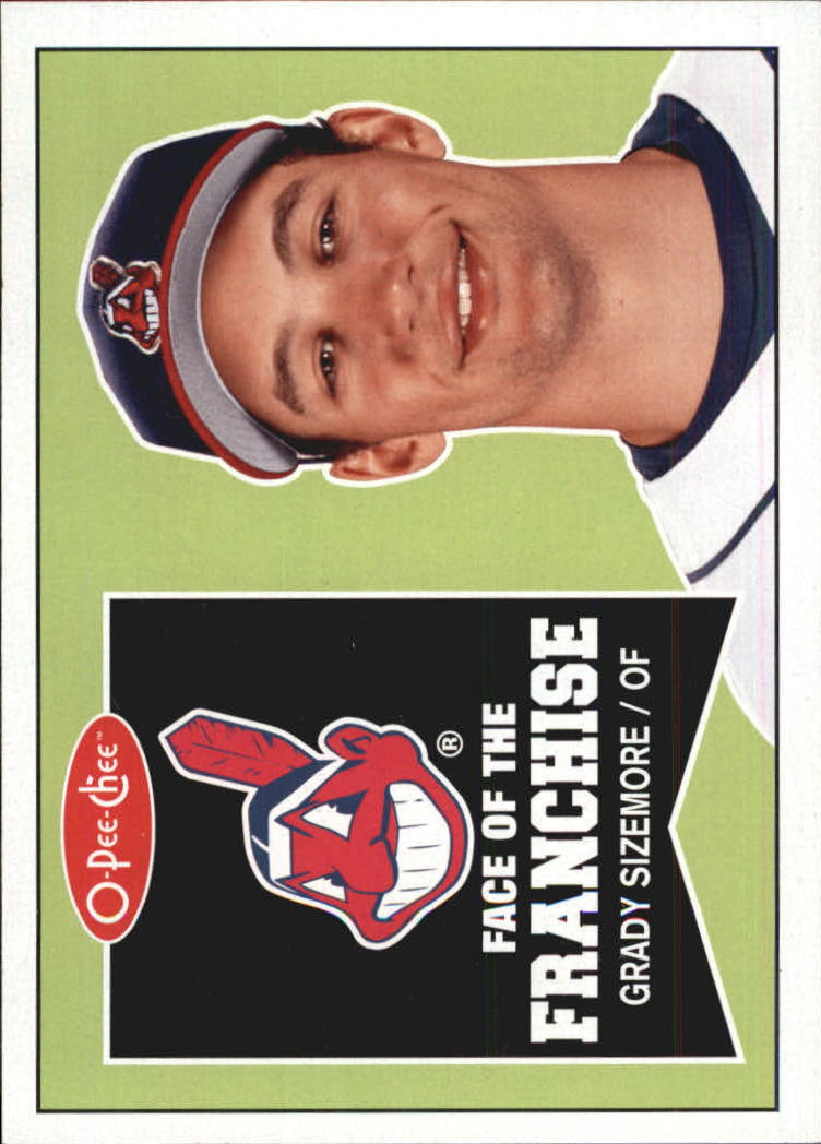 2009 O-Pee-Chee Face of the Franchise #FF12 Grady Sizemore