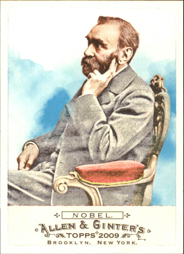 2009 Topps Allen and Ginter #15 Alfred Nobel