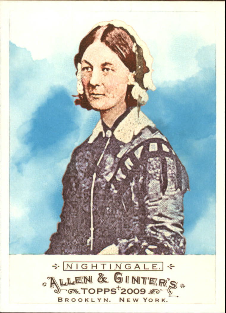 2009 Topps Allen and Ginter #33 Florence Nightingale