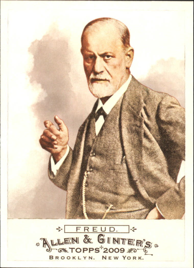 2009 Topps Allen and Ginter #158 Sigmund Freud