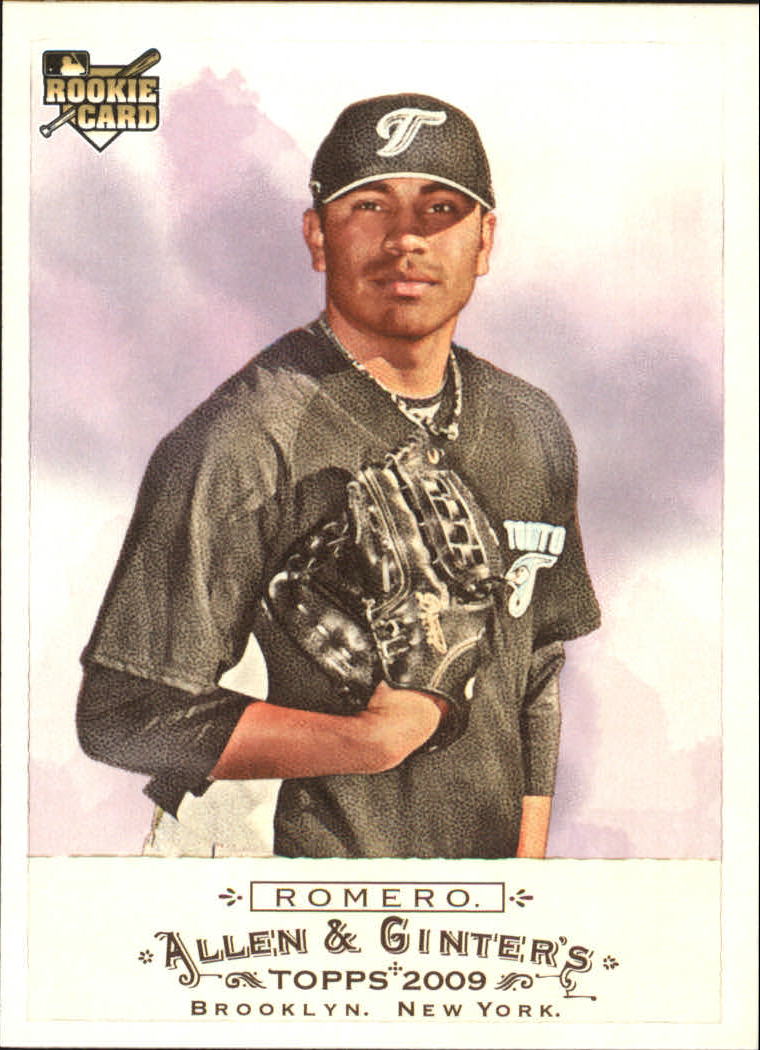 2009 Topps Allen and Ginter #226 Ricky Romero (RC)