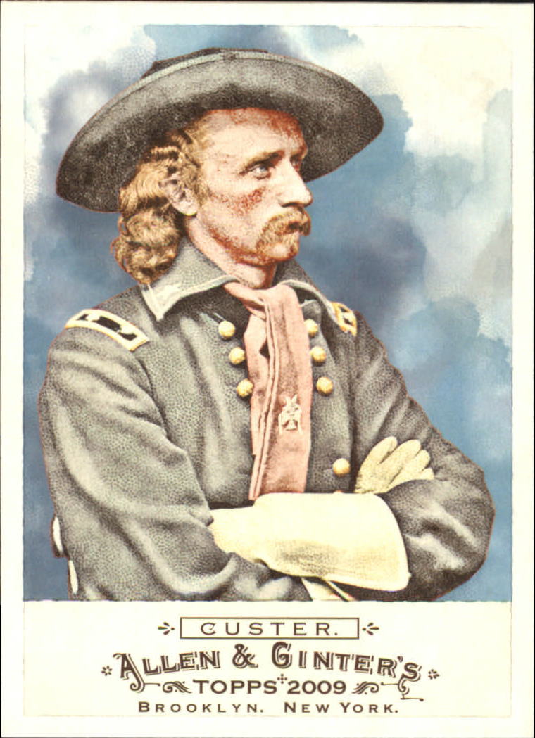 2009 Topps Allen and Ginter #246 General Custer