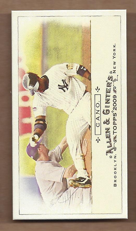 2009 Allen and Ginter (Topps) Baseball "Mini" Parallel Cards - Picture 20 of 409