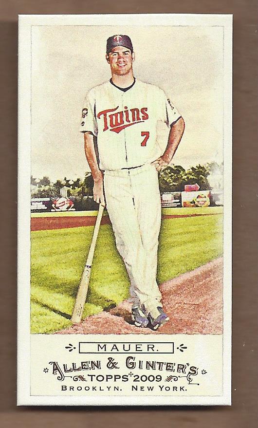 2009 Allen and Ginter (Topps) Baseball "Mini" Parallel Cards - Picture 68 of 409