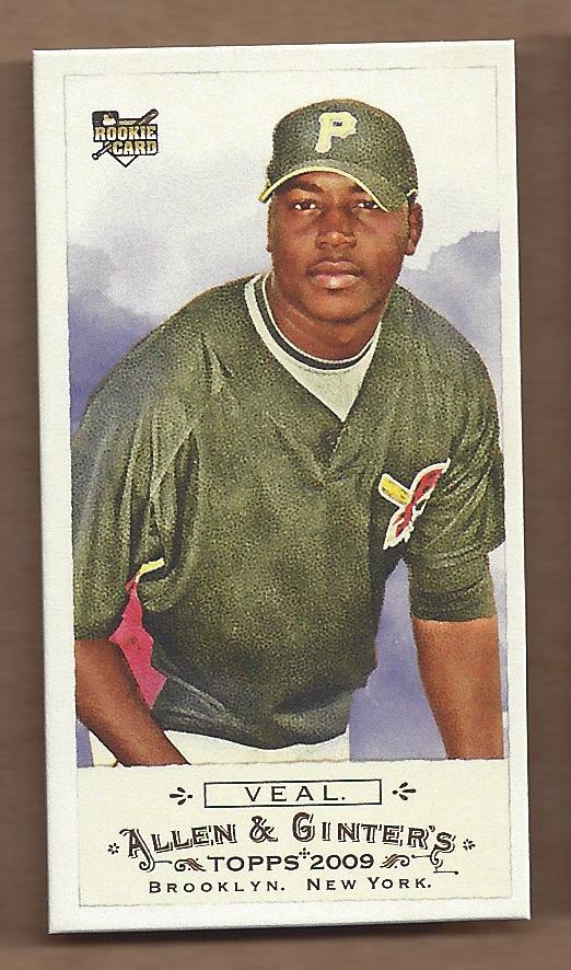 2009 Allen and Ginter (Topps) Baseball "Mini" Parallel Cards - Picture 96 of 409