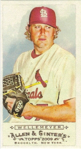 2009 Allen and Ginter (Topps) Baseball "Mini" Parallel Cards - Picture 116 of 409