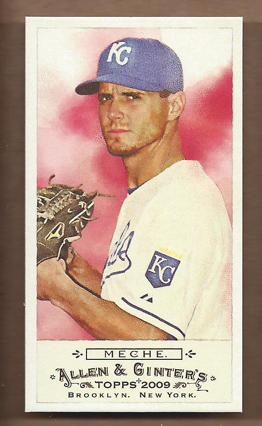 2009 Allen and Ginter (Topps) Baseball "Mini" Parallel Cards - Picture 128 of 409