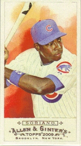 2009 Allen and Ginter (Topps) Baseball "Mini" Parallel Cards - Picture 139 of 409
