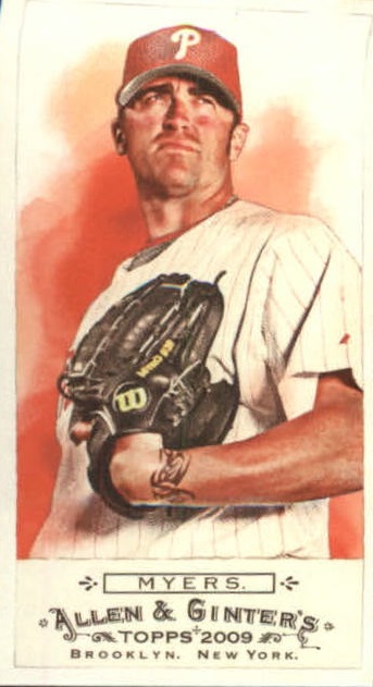 2009 Allen and Ginter (Topps) Baseball "Mini" Parallel Cards - Picture 143 of 409