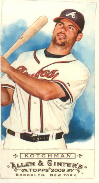2009 Allen and Ginter (Topps) Baseball "Mini" Parallel Cards - Picture 145 of 409