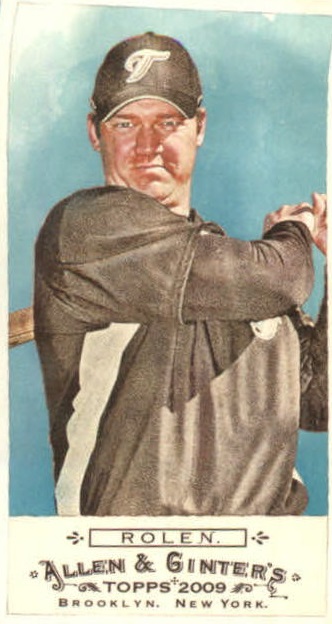 2009 Allen and Ginter (Topps) Baseball "Mini" Parallel Cards - Picture 173 of 409