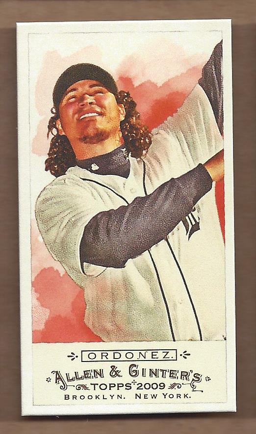 2009 Allen and Ginter (Topps) Baseball "Mini" Parallel Cards - Picture 207 of 409