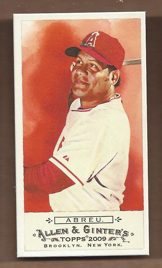 2009 Allen and Ginter (Topps) Baseball "Mini" Parallel Cards - Picture 225 of 409