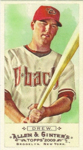 2009 Allen and Ginter (Topps) Baseball "Mini" Parallel Cards - Picture 231 of 409