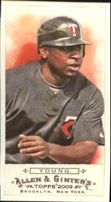 2009 Allen and Ginter (Topps) Baseball "Mini" Parallel Cards - Picture 255 of 409