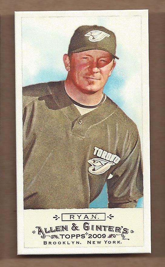 2009 Allen and Ginter (Topps) Baseball "Mini" Parallel Cards - Picture 257 of 409