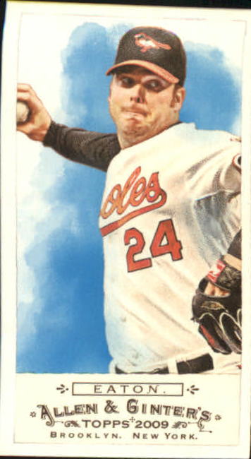2009 Allen and Ginter (Topps) Baseball "Mini" Parallel Cards - Picture 286 of 409