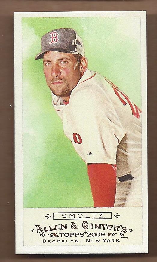 2009 Allen and Ginter (Topps) Baseball "Mini" Parallel Cards - Picture 288 of 409