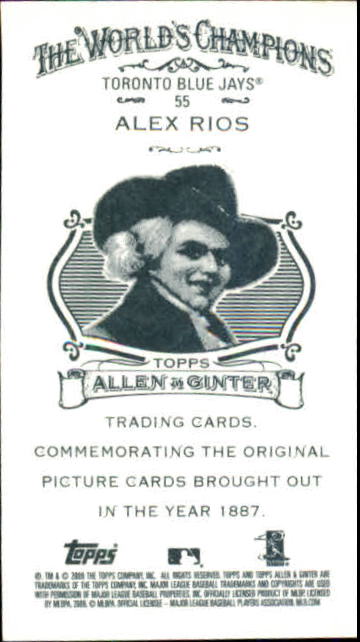 2009 Allen and Ginter (Topps) Baseball "Mini" Parallel Cards - Picture 303 of 409