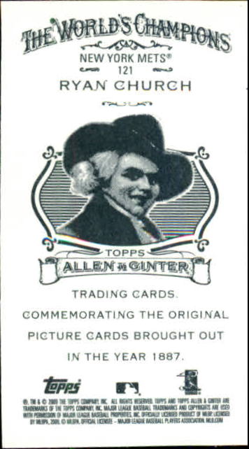 2009 Allen and Ginter (Topps) Baseball "Mini" Parallel Cards - Picture 323 of 409