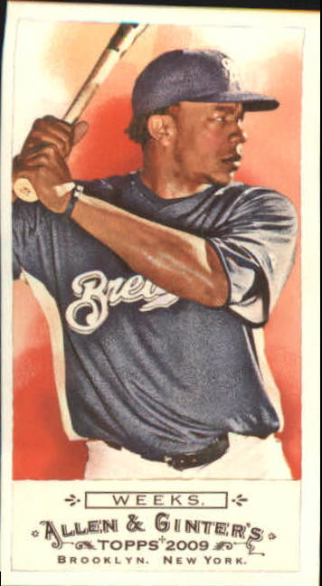 2009 Allen and Ginter (Topps) Baseball "Mini" Parallel Cards - Picture 330 of 409