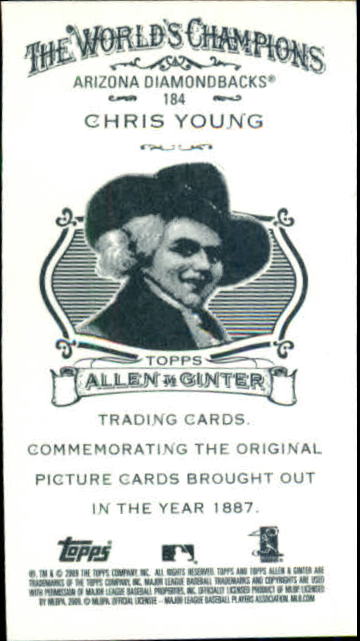 2009 Allen and Ginter (Topps) Baseball "Mini" Parallel Cards - Picture 355 of 409
