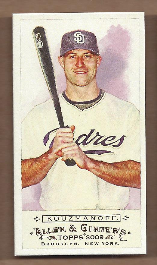 2009 Allen and Ginter (Topps) Baseball "Mini" Parallel Cards - Picture 356 of 409