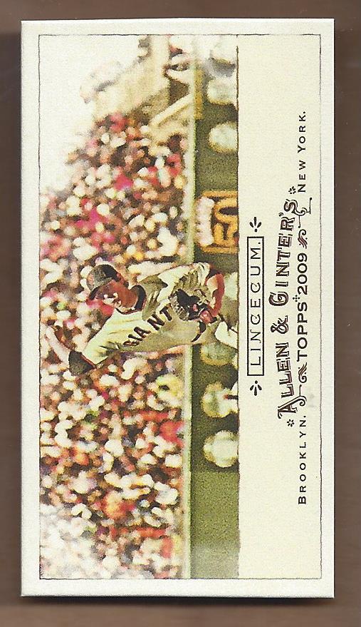 2009 Allen and Ginter (Topps) Baseball "Mini" Parallel Cards - Picture 361 of 409