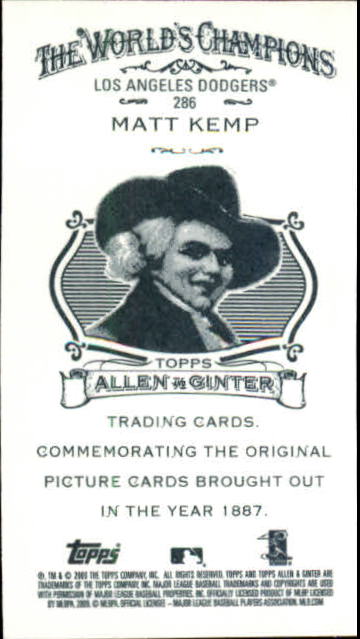 2009 Allen and Ginter (Topps) Baseball "Mini" Parallel Cards - Picture 385 of 409
