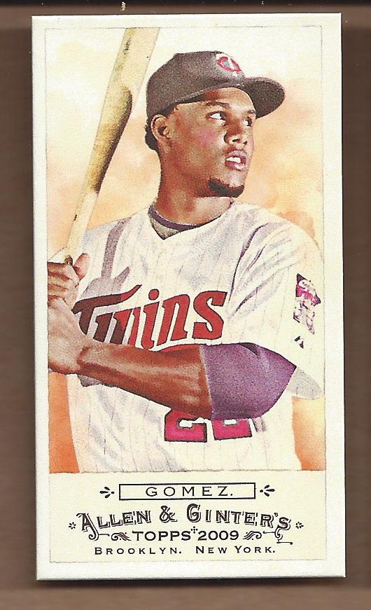 2009 Allen and Ginter (Topps) Baseball "Mini" Parallel Cards - Picture 387 of 409