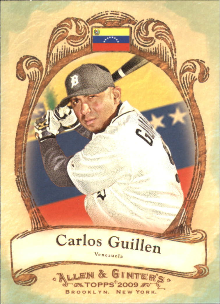 2009 Topps Allen and Ginter National Pride #NP9 Carlos Guillen