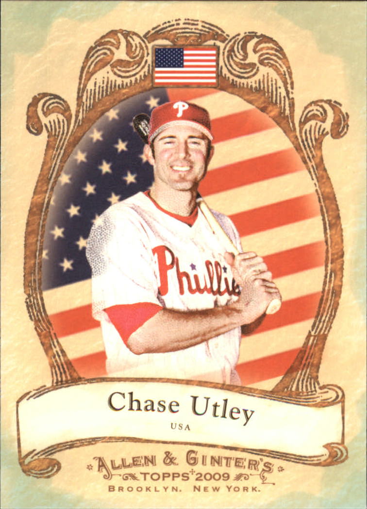 2009 Topps Allen and Ginter National Pride #NP24 Chase Utley