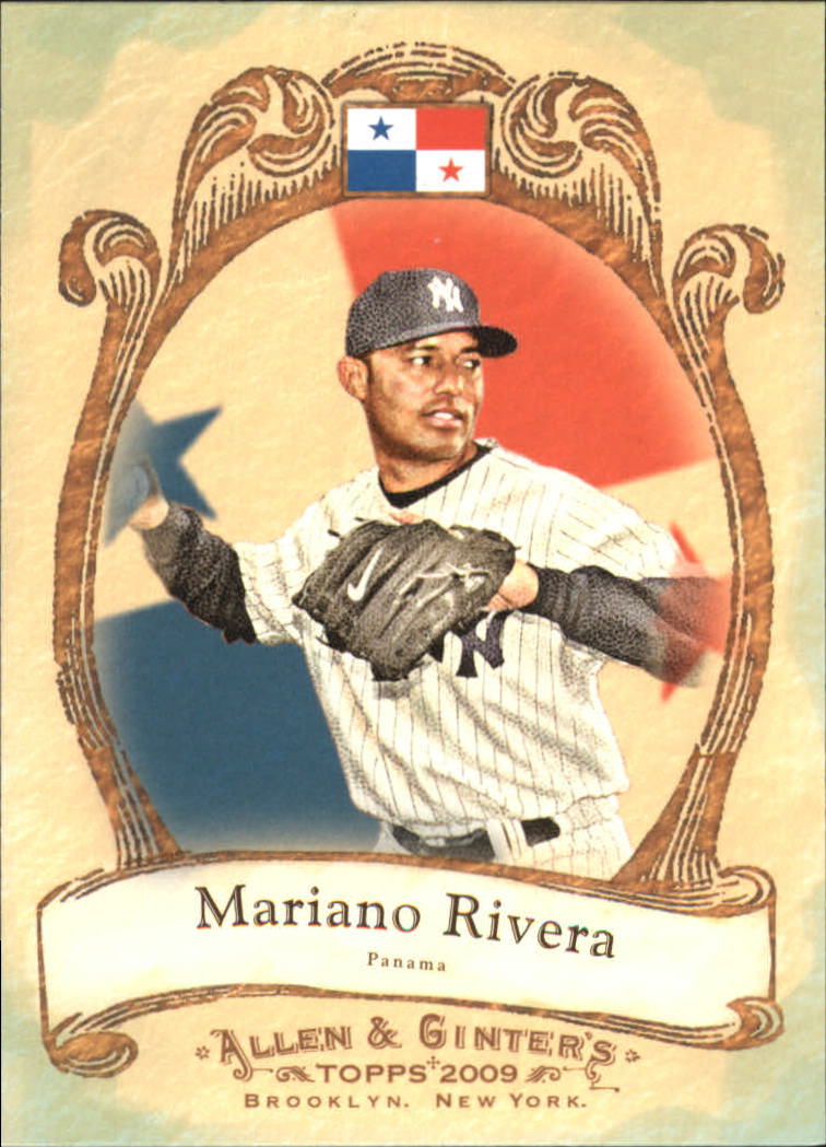2009 Topps Allen and Ginter National Pride #NP38 Mariano Rivera