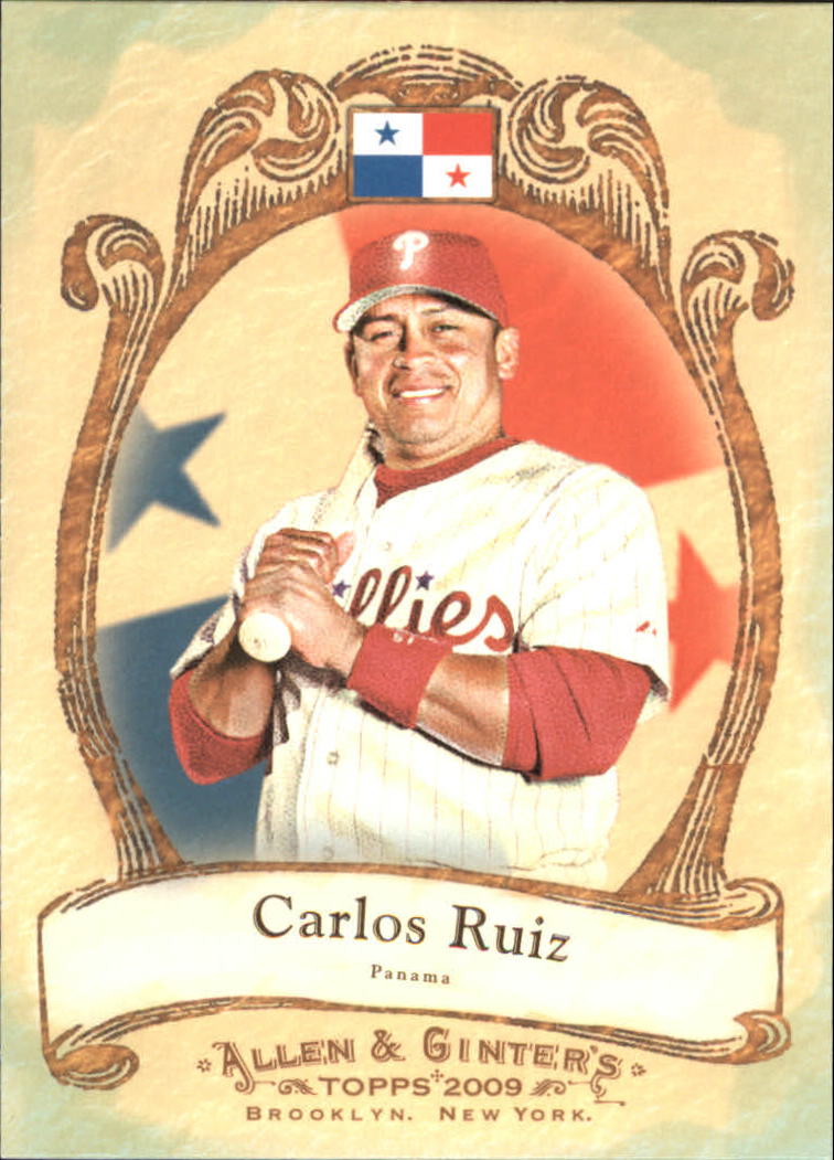 2009 Topps Allen and Ginter National Pride #NP46 Carlos Ruiz