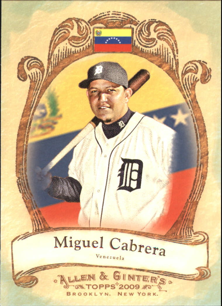 2009 Topps Allen and Ginter National Pride #NP59 Miguel Cabrera