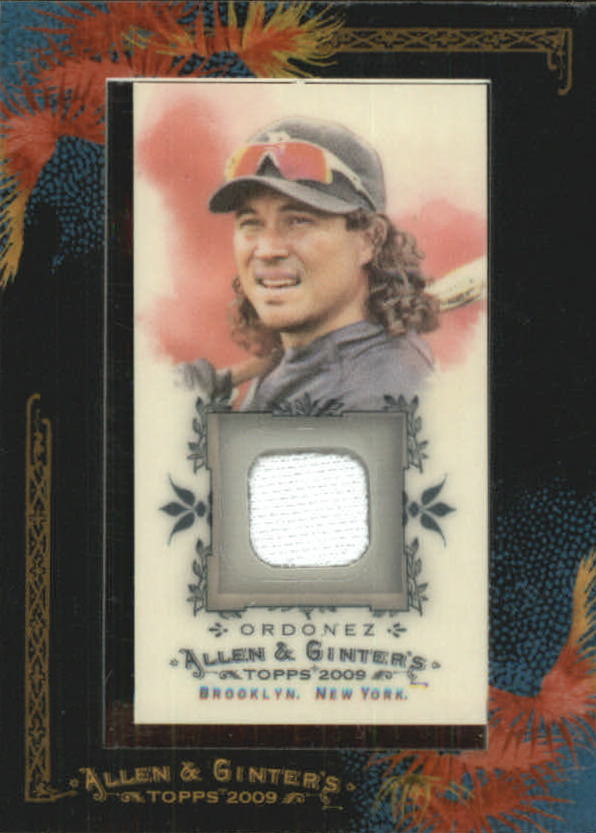 2009 Topps Allen and Ginter Relics #MO Magglio Ordonez Jsy D