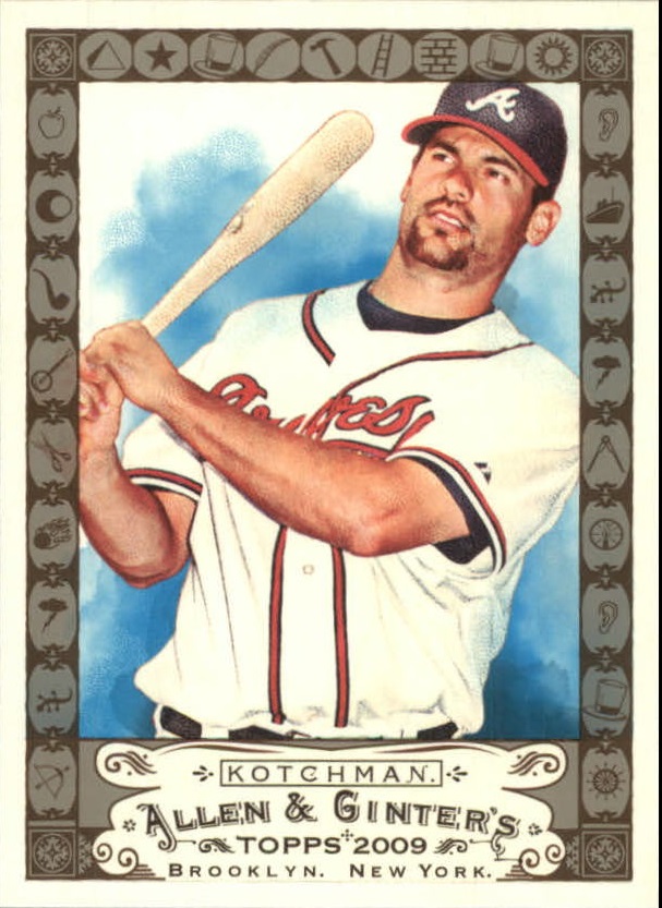 2009 Allen and Ginter (Topps) Baseball "Code" Parallel Cards - Picture 22 of 47