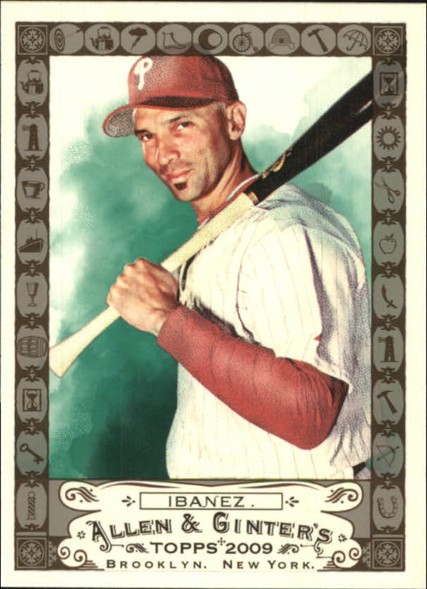 2009 Allen and Ginter (Topps) Baseball "Code" Parallel Cards - Picture 26 of 47