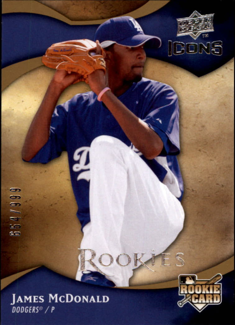2009 Upper Deck Icons #119 James McDonald RC