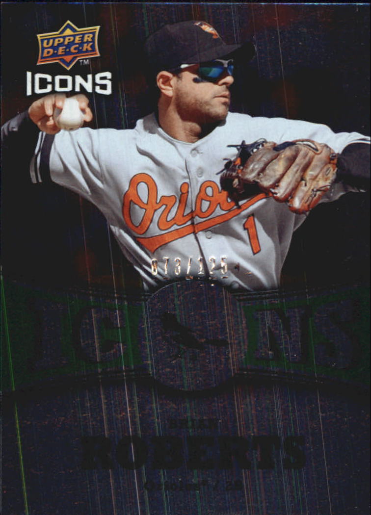 2009 Upper Deck Icons Icons Green #BR Brian Roberts