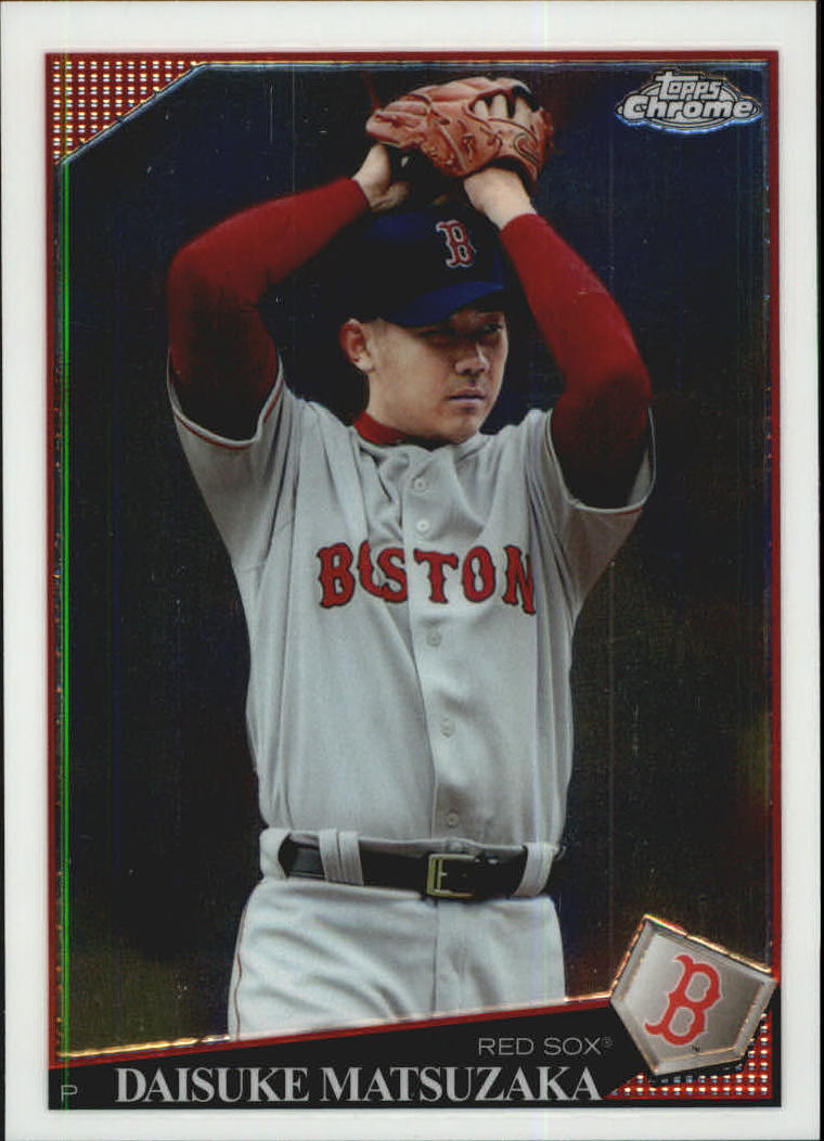 Daisuke Matsuzaka 2007 Topps Rookie Card RC. Boston Red Sox