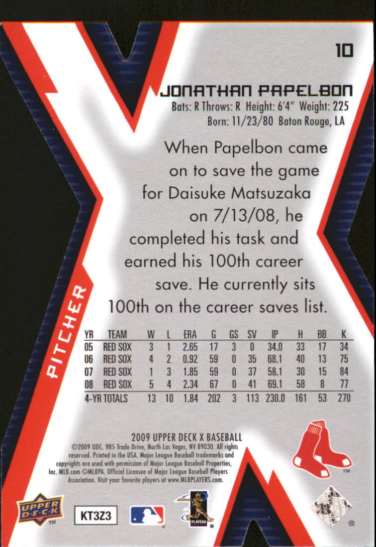 2009 Upper Deck X Baseball Die Cut Parallel YOU PICK - Picture 19 of 147