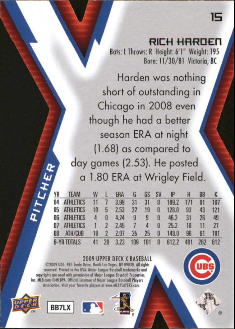 2009 Upper Deck X Baseball Die Cut Parallel YOU PICK - Picture 27 of 147