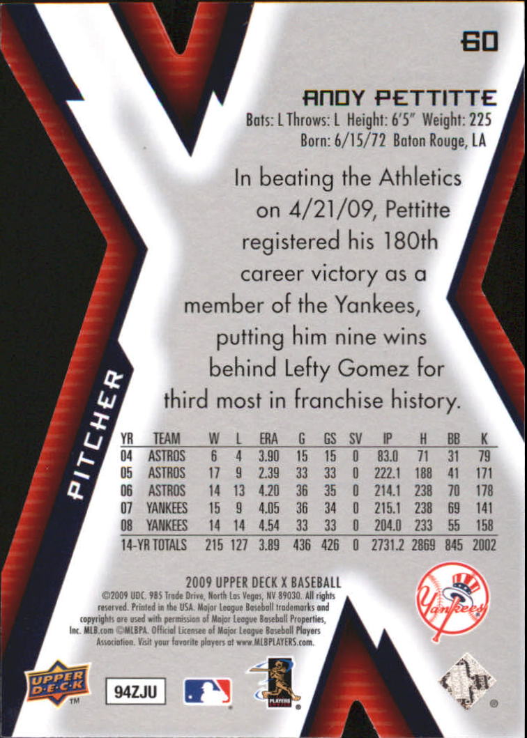 2009 Upper Deck X Baseball Die Cut Parallel YOU PICK - Picture 89 of 147