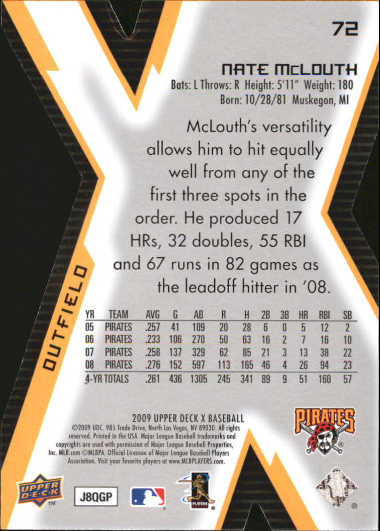 2009 Upper Deck X Baseball Die Cut Parallel YOU PICK - Picture 113 of 147