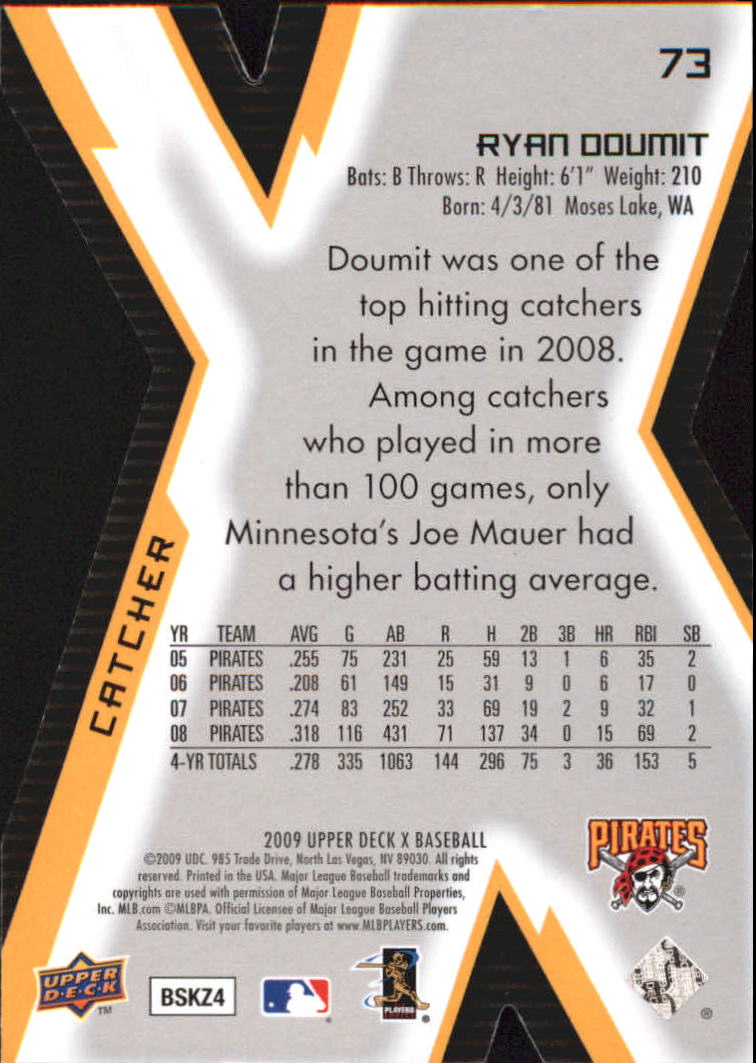 2009 Upper Deck X Baseball Die Cut Parallel YOU PICK - Picture 115 of 147